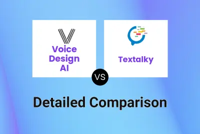 Voice Design AI vs Textalky