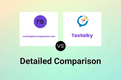 marketplace.respeecher.com vs Textalky