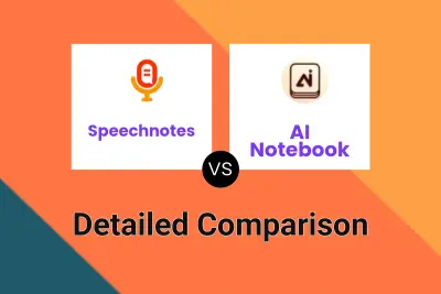 Speechnotes vs AI Notebook