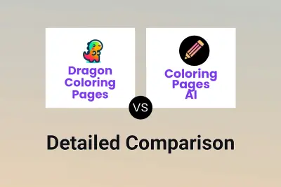 Dragon Coloring Pages vs Coloring Pages AI