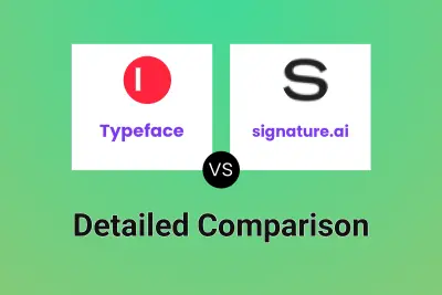 Typeface vs signature.ai