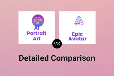 AI Portrait Art vs Epic Avatar