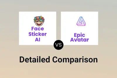 Face Sticker AI vs Epic Avatar