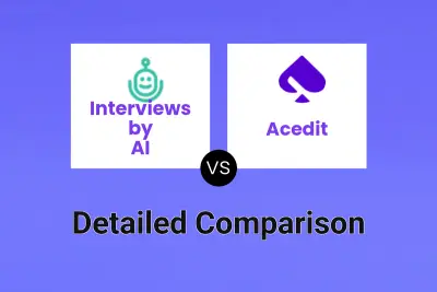 Interviews by AI vs Acedit