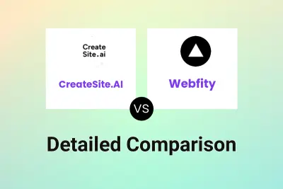 CreateSite.AI vs Webfity