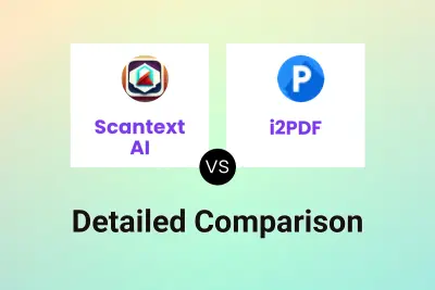 Scantext AI vs i2PDF