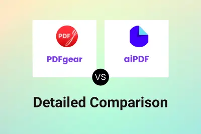 PDFgear vs aiPDF