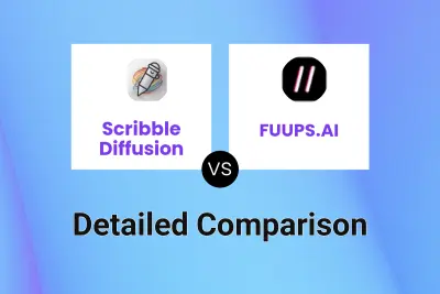 Scribble Diffusion vs FUUPS.AI