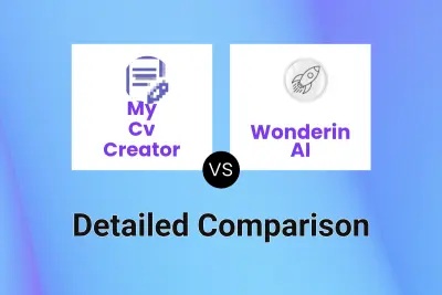 My Cv Creator vs Wonderin AI Detailed comparison features, price