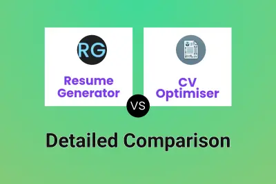 Resume Generator vs CV Optimiser