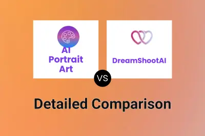 AI Portrait Art vs DreamShootAI