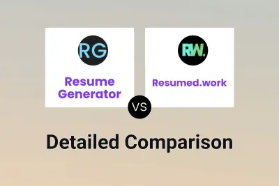 Resume Generator vs Resumed.work