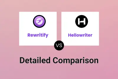 Rewritify vs Hellowriter