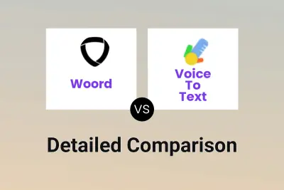 Woord vs Voice To Text