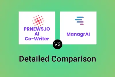 PRNEWS.IO AI Co-Writer vs ManagrAI