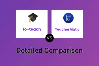 to-teach vs TeacherMatic