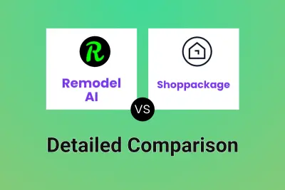 Remodel AI vs Shoppackage Detailed comparison features, price