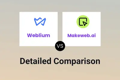 Weblium vs Makeweb.ai