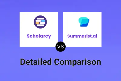 Scholarcy vs Summarist.ai