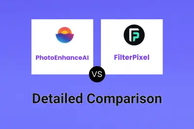 PhotoEnhanceAI vs FilterPixel