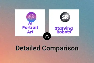 AI Portrait Art vs Starving Robots