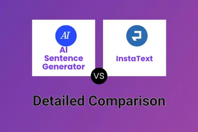 AI Sentence Generator vs InstaText