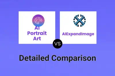 AI Portrait Art vs AIExpandImage