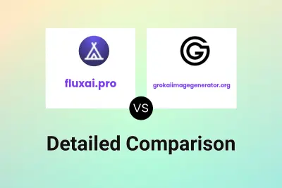 fluxai.pro vs grokaiimagegenerator.org