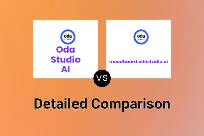 Oda Studio AI vs moodboard.odastudio.ai