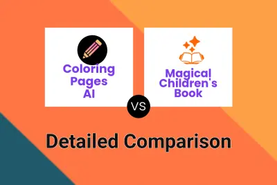 Coloring Pages AI vs Magical Children's Book