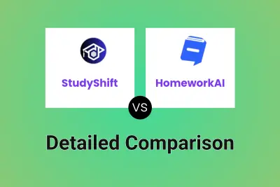 StudyShift vs HomeworkAI Detailed comparison features, price