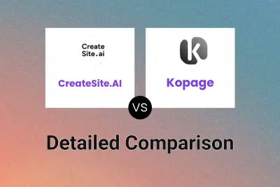 CreateSite.AI vs Kopage