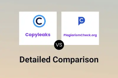 Copyleaks vs PlagiarismCheck.org