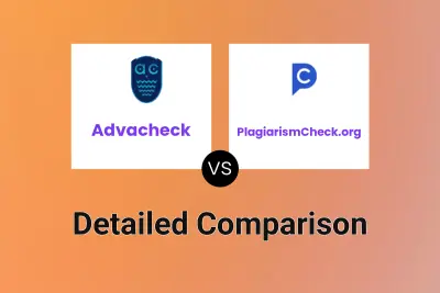 Advacheck vs PlagiarismCheck.org