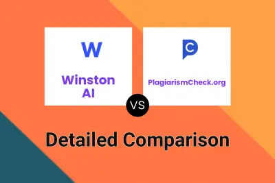 Winston AI vs PlagiarismCheck.org