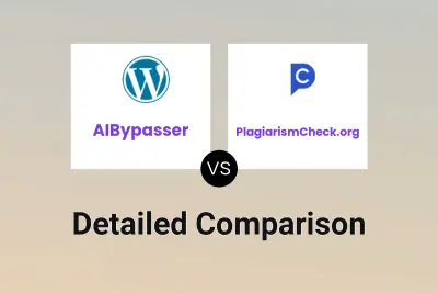 AIBypasser vs PlagiarismCheck.org