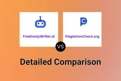 FreeEssayWriter.ai vs PlagiarismCheck.org