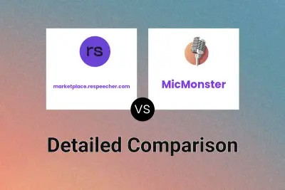 marketplace.respeecher.com vs MicMonster