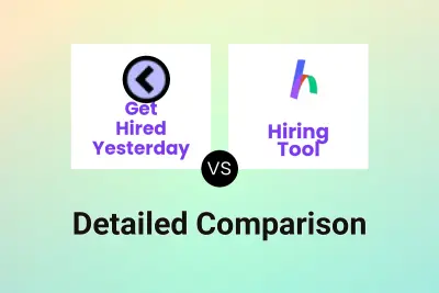 Get Hired Yesterday vs Hiring Tool