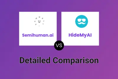 Semihuman.ai vs HideMyAI Detailed comparison features, price