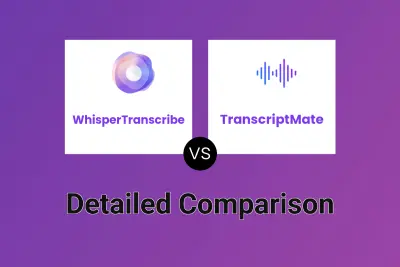 WhisperTranscribe vs TranscriptMate