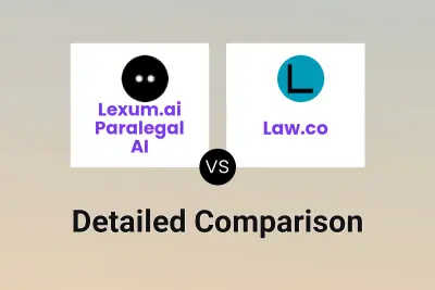 Lexum.ai Paralegal AI vs Law.co