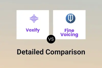 Voxify vs Fine Voicing