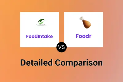 FoodIntake vs Foodr