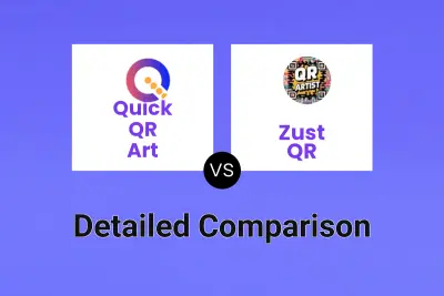 Quick QR Art vs Zust QR