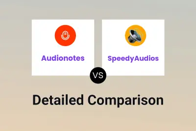 Audionotes vs SpeedyAudios