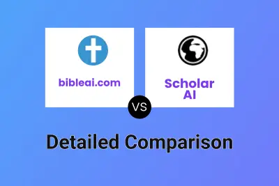 bibleai.com vs Scholar AI