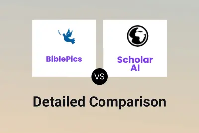 BiblePics vs Scholar AI