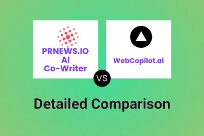 PRNEWS.IO AI Co-Writer vs WebCopilot.ai