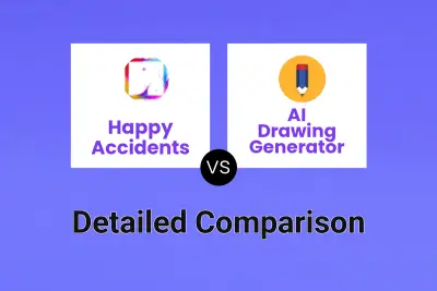 Happy Accidents vs AI Drawing Generator